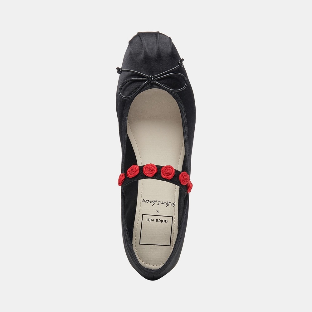Brand New Dolce Vita X For Love and Lemons Lilly Flat in Black, size 7.5!!